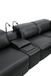 Holly Italian Leather Power Reclining Corner Sectional