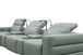 Diamante Italian Leather Power Home Theater Recliner Row