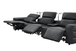 Diamante Italian Leather Power Home Theater Recliner Row