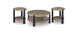 Axis Wood Occasional Table Set T518 by Happy Homes