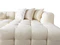 Ivy Ivory Boucle Double Chaise 146" Sectional