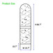 Garden Rustproof Trellis For Climbing Plants