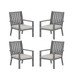 Patio Dining Chairs With Thick Cushions