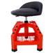 Pneumatic 360 Degree Swivel Stool, Mechanics Rolling Creeper Seat, Heavy Duty Rolling Mechanics Stool, Shop Stool With Casters
