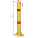 Parking Bollard Pole Barrier With Lock For Car Parking Protection