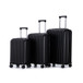 20" / 24" / 28" 3 Pieces / Set Spinner Wheel Luggage, Carry On Suitcase, With Cup Holder & USB Port & Phone Holder