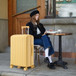 20" / 24" / 28" 3 Pieces / Set Spinner Wheel Luggage, Carry On Suitcase, With Cup Holder & USB Port & Phone Holder