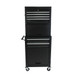 6 Drawer Lockable Tool Cabinet On Wheels, Steel Rolling Tool Chest With Detachable Toolbox