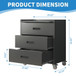 Heavy Duty Metal Storage Cabinet With Wheels 3 Drawer Tool Cabinet For Garage, Office, And Home Organizer Solutions
