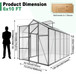 Gain Height Windproof house With Raised Base