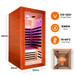Oguman - Infrared Sauna Room Single With Whole Body Heating - Natural
