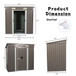 Outdoor Storage Shed