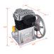 Piston 3Hp Air Compressor Head Pump 2.2Kw 115Psi - Silver
