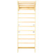 Swedish Ladder, Stall Bars Set For Physical Therapy & Gymnastics - Natural