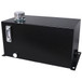 Heavy Duty Hydraulic Fluid Tank 10 Gal Steel Reservoir With Strainer, Gauge & Breather Cap For Tractors & Trucks - Black