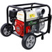 Honda - Gx160 Engine Water Pump 3" 264Gpm With Accessories Kit And Handle Wheel Kit - Black / Red