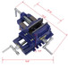 Industrial Quality Cross Slide Vise, Drill Press Metal Milling 2 Way X - Y