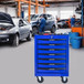 Rolling Metal Tool Chest With Drawers, Steel Storage Cabinet With Ball Bearing Slides