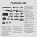 Tool Box With 266 Pieces Hand Tool Set - Black