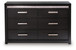 Shoralli - Six Drawer Dresser