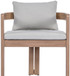 Newport - Water Resistant Fabric Upholstered Outdoor Patio Dining Chair