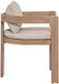 Newport - Water Resistant Fabric Upholstered Outdoor Patio Dining Chair