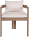 Newport - Water Resistant Fabric Upholstered Outdoor Patio Dining Chair
