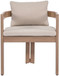 Newport - Water Resistant Fabric Upholstered Outdoor Patio Dining Chair