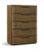 Tiberio - Oak Veneer And Solid Wood Chest