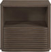 Morino - Oak Veneer And Solid Wood Nightstand - Brown
