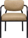 Serava - Vegan Leather Upholstered Dining Chair (Set of 2) - Tan
