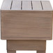 Solace - Acacia Wood Outdoor Patio End / Side Table - Natural
