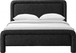 Baylor - Fabric With Interwoven Chenille Upholstered Bed