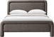 Baylor - Fabric With Interwoven Chenille Upholstered Bed