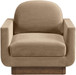 Diviento - Velvet Performance Fabric Upholstered Accent Chair