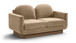 Diviento - Velvet Performance Fabric Upholstered Loveseat