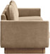 Diviento - Velvet Performance Fabric Upholstered Sofa