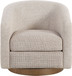 Modra - Performance Fabric Upholstered Swivel Accent Chair