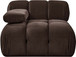 Orin - Velvet Performance Fabric Upholstered Modular Chair