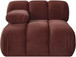 Orin - Velvet Performance Fabric Upholstered Modular Chair