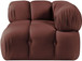 Orin - Velvet Performance Fabric Upholstered Modular Corner Chair