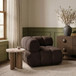 Orin - Velvet Performance Fabric Upholstered Modular Corner Chair