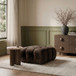 Orin - Velvet Performance Fabric Upholstered Modular Ottoman