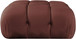 Orin - Velvet Performance Fabric Upholstered Modular Ottoman