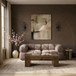 Orin - Velvet Performance Fabric Upholstered 2 Piece Modular Sofa (2 Corner Chairs)