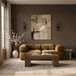 Orin - Velvet Performance Fabric Upholstered 2 Piece Modular Sofa (2 Corner Chairs)
