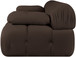 Orin - Velvet Performance Fabric Upholstered 2 Piece Modular Sofa