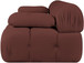 Orin - Velvet Performance Fabric Upholstered 2 Piece Modular Sofa