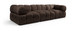 Orin - Velvet Performance Fabric Upholstered 3 Piece Modular Sofa