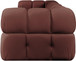 Orin - Velvet Performance Fabric Upholstered 3 Piece Modular Sofa